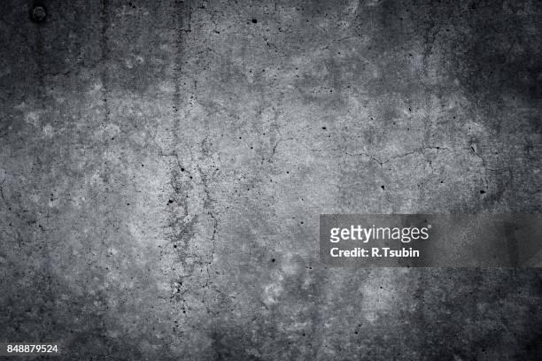 grungy gray concrete wall texture background - ruffled stock pictures, royalty-free photos & images
