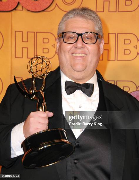 Executive producer David Mandel attends HBO's Post Emmy Awards Reception at The Plaza at the Pacific Design Center on September 17, 2017 in Los...