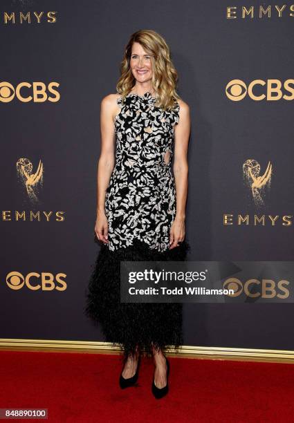 Laura Dern attends the 69th Annual Primetime Emmy Awards at Microsoft Theater on September 17, 2017 in Los Angeles, California.