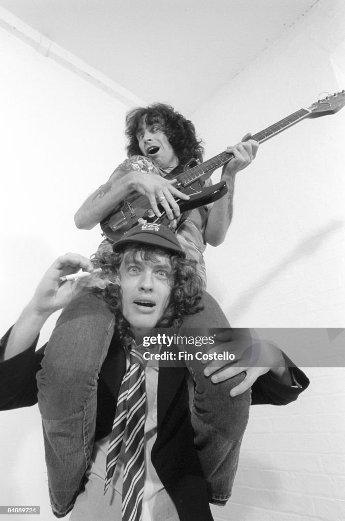 Photo of AC DC and Bon SCOTT and AC/DC and Angus YOUNG