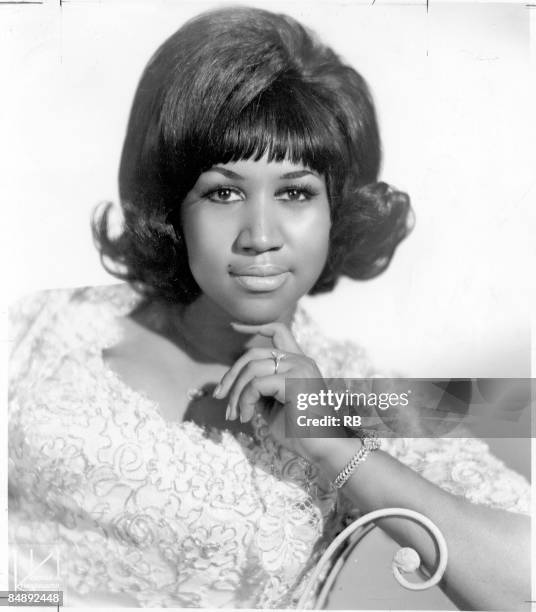 Photo of Aretha FRANKLIN; Posed portrait of Aretha Franklin