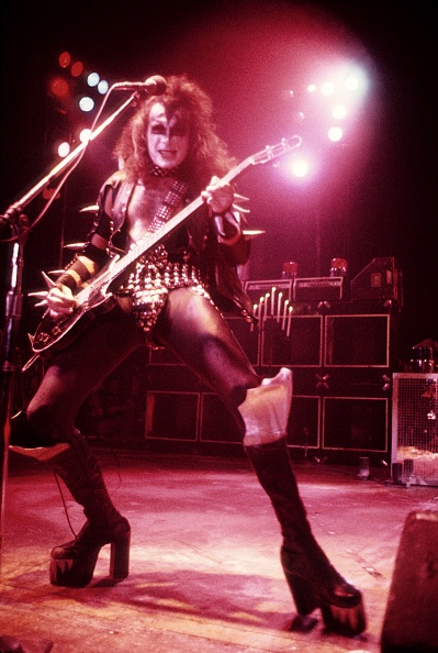 Gene Simms Photo of KISS and Gene SIMMONS; Gene Simmons performing on stage ...