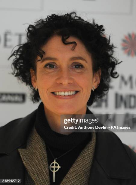 Fiona Gillies attends the British Independent Film Awards nominations announcement at Saint Martins Lane Hotel, London.