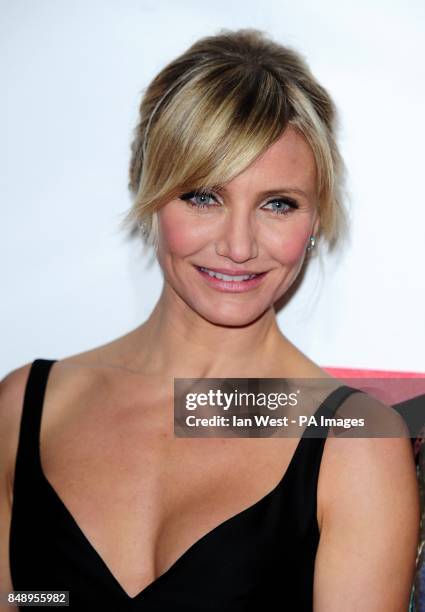 Cameron Diaz arriving for the premiere of Gambit at the Empire Leicester Square, London.