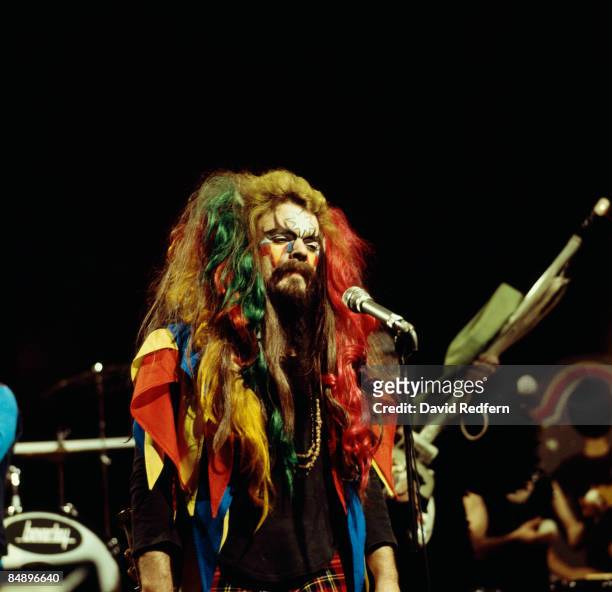 Photo of WIZZARD and Roy WOOD, Roy Wood performing on Top of the Pops tv show