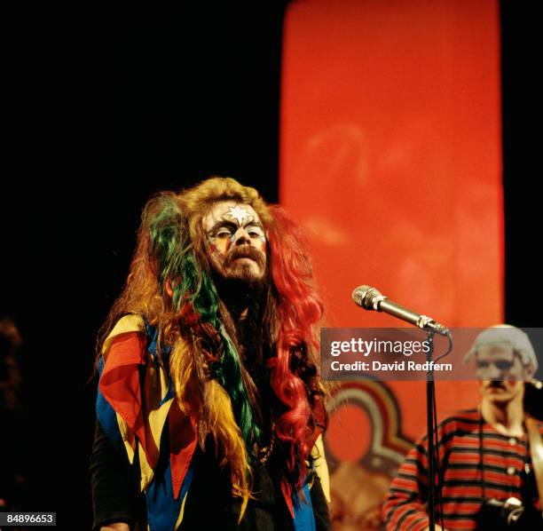 Photo of WIZZARD and Roy WOOD, Roy Wood performing on Top of the Pops tv show