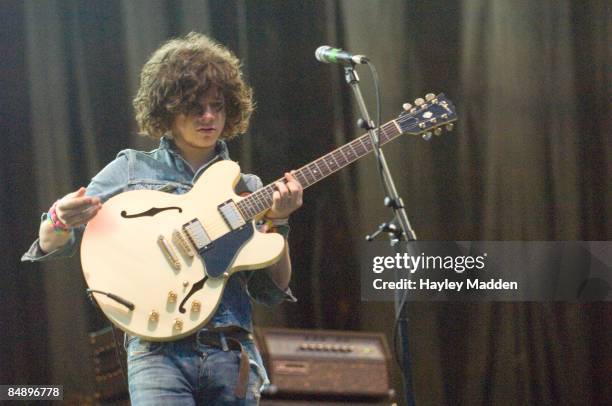 Photo of VIEW, Kyle Falconer performing live onstage on the Other Stage