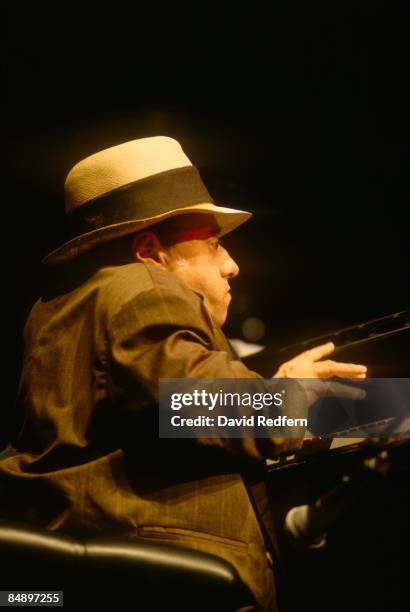 Photo of Michel PETRUCCIANI; Michel Petrucciani performing on stage