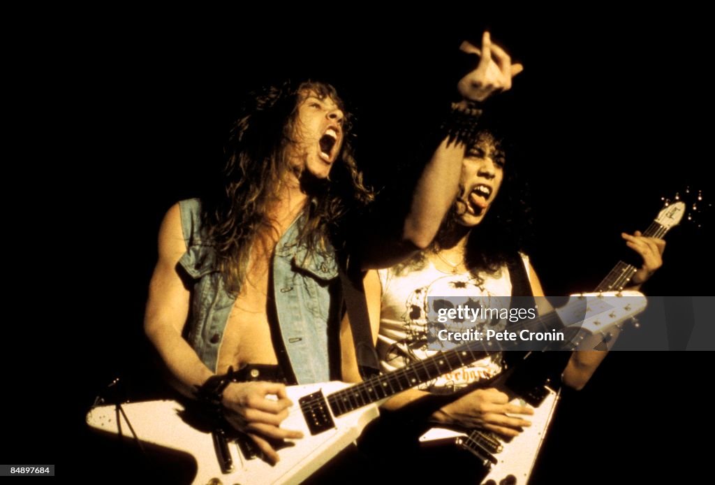 Photo of James HETFIELD and Kirk HAMMETT and METALLICA