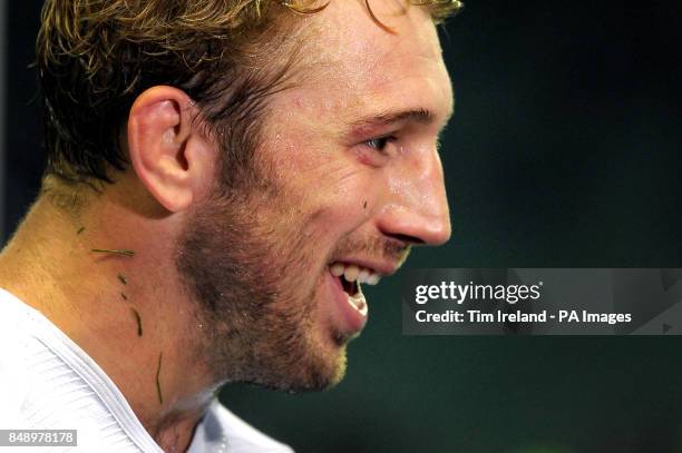 England's Chris Robshaw during the QBE International match at Twickenham Stadium, Twickenham.