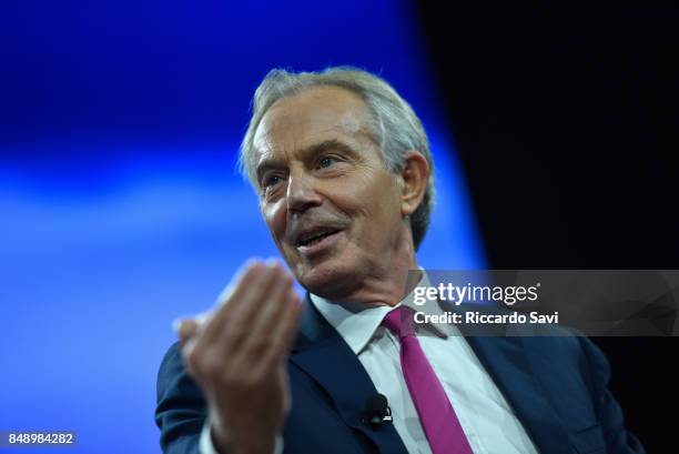 Chairman, European Council on Tolerance and Reconciliation & Former Prime Minister, United Kingdom of Great Britain and Northern Ireland, Tony Blair...