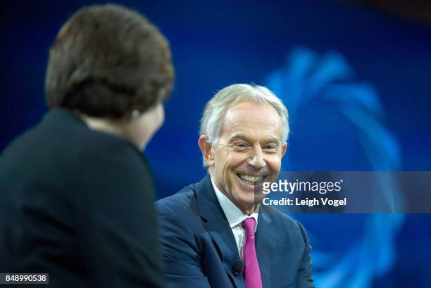 Tony Blair, Chairman, European Council on Tolerance and Reconciliation & Former Prime Minister, United Kingdom of Great Britain and Northern Ireland,...