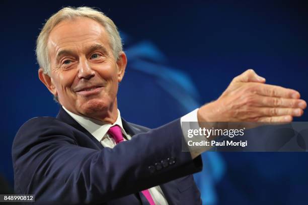 Tony Blair, Chairman, European Council on Tolerance and Reconciliation & Former Prime Minister, United Kingdom of Great Britain and Northern Ireland,...