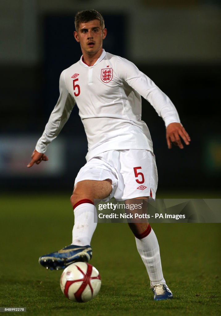 Soccer - Under 19 International Friendly - England v Finland - New Bucks Head Stadium