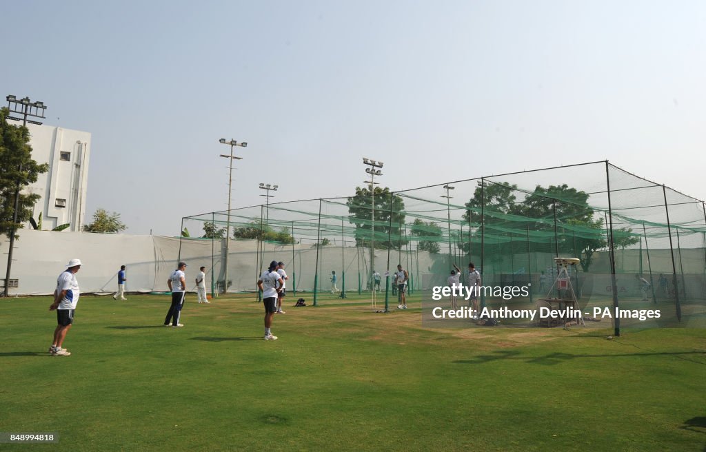 Cricket - First Test Match - England v India - England Nets Session and Press Conference - Sardar Patel Stadium