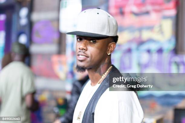 Daniel 'Booby' Gibson arrives for VH1's Hip Hop Honors: The 90's Game Changers at Paramount Studios on September 17, 2017 in Hollywood, California.