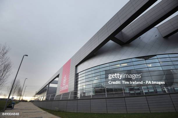 General view of the Sir Chris Hoy Velodrome, part of the Emirates Arena ahead of day one of the UCI Track Cycling World Cup at the Sir Chris Hoy...