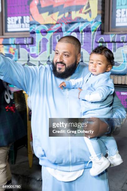Record Producer DJ Khaled arrives for VH1's Hip Hop Honors: The 90's Game Changers at Paramount Studios on September 17, 2017 in Hollywood,...