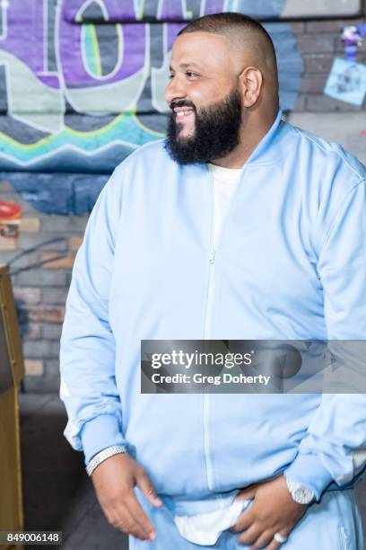 Record Producer DJ Khaled arrives for VH1's Hip Hop Honors: The 90's Game Changers at Paramount Studios on September 17, 2017 in Hollywood,...