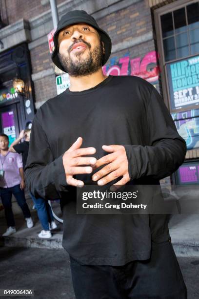 Hype Williams arrives for VH1's Hip Hop Honors: The 90's Game Changers at Paramount Studios on September 17, 2017 in Hollywood, California.