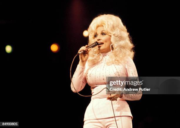 Photo of Dolly PARTON, performing live onstage at the UK Country Music Festival