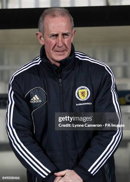 Billy Stark, Scotland interim manager