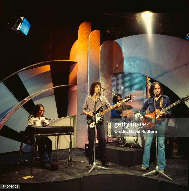 Photo of 10CC and Eric STEWART and Graham GOULDMAN and Lol CREME and Kevin GODLEY, L-R Lol Creme , Graham Gouldman, Kevin Godley and Eric Stewart...