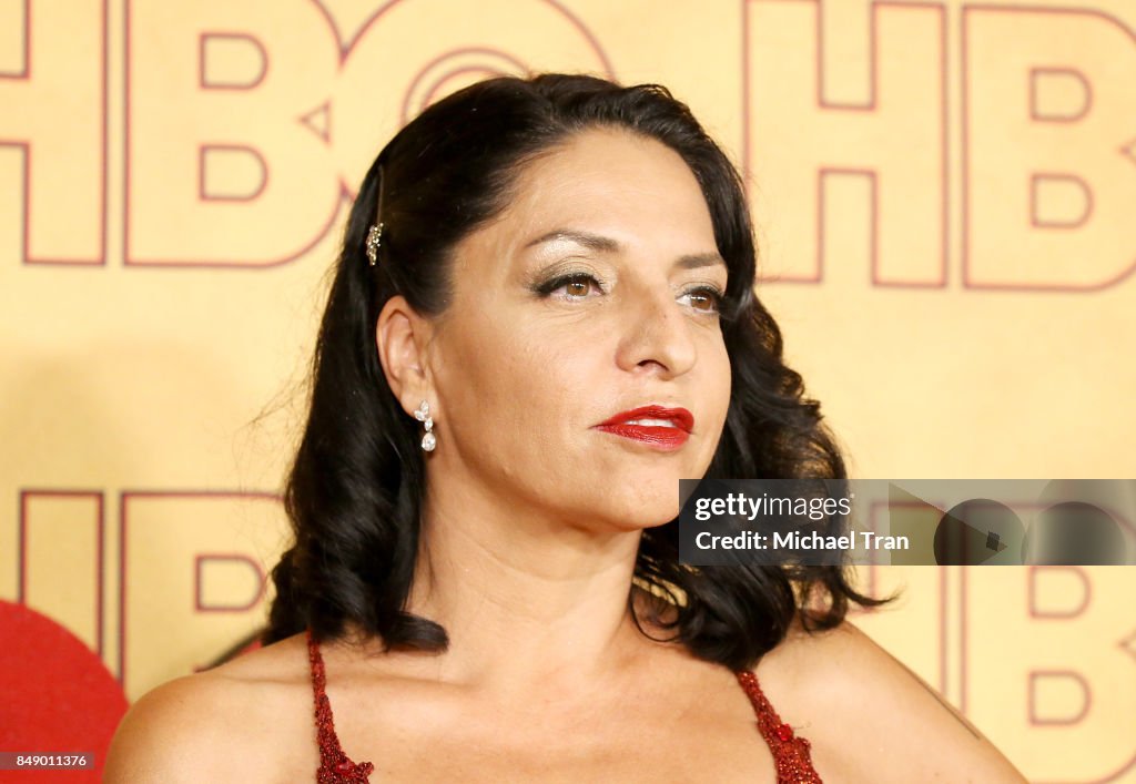 Veronica Falcon attends HBO's Post Emmy Awards reception held at The