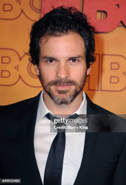 Actor Santiago Cabrera attends HBO's Post Emmy Awards Reception at The Plaza at the Pacific Design Center on September 17, 2017 in Los Angeles,...