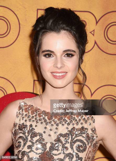 Vanessa Marano attends HBO's Post Emmy Awards Reception at The Plaza at the Pacific Design Center on September 17, 2017 in Los Angeles, California.