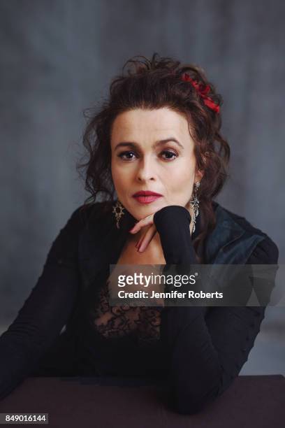 Actress Helena Bonham Carter of '55 Steps is photographed at the 2017 Toronto Film Festival on September 16, 2017 in Toronto, Ontario.