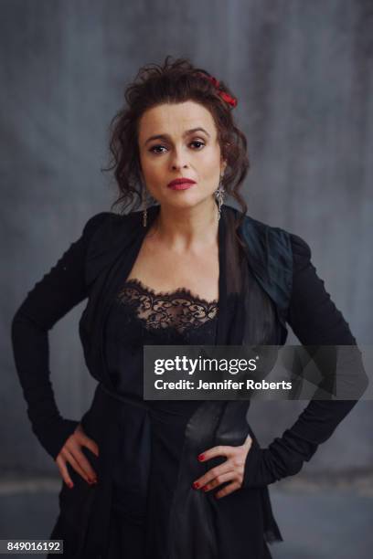 Actress Helena Bonham Carter of '55 Steps is photographed at the 2017 Toronto Film Festival on September 16, 2017 in Toronto, Ontario.