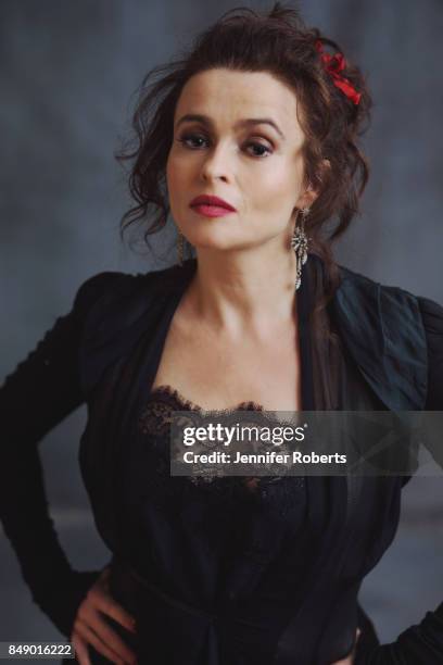 Actress Helena Bonham Carter of '55 Steps is photographed at the 2017 Toronto Film Festival on September 16, 2017 in Toronto, Ontario.