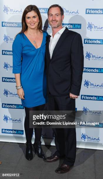Amanda Lamb and her husband Paul McGuinness arriving at the Mind Mental Health Media Awards, at the BFI Southbank, London.