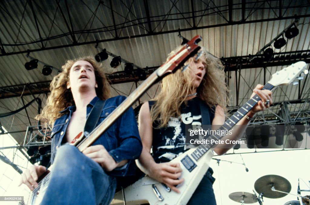 Photo of METALLICA and James HETFIELD and Cliff BURTON