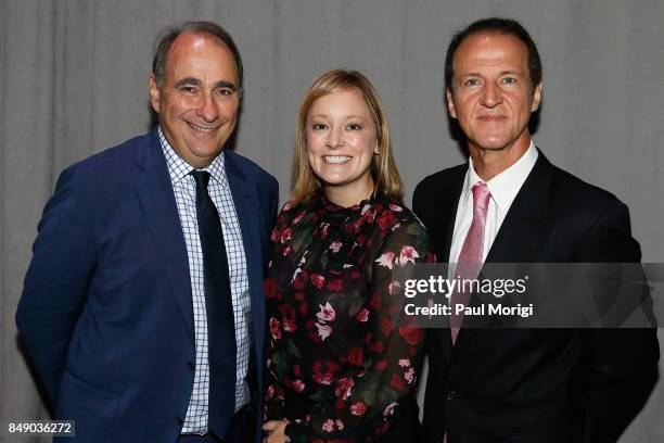 David Axelrod, Director, Institute of Politics, The University of Chicago, Anna Palmer, Co-Author, POLITICO Playbook, and Tim Phillips, President,...