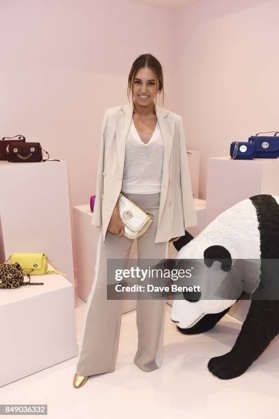 Amber Le Bon attends the Hill and Friends SS18 Presentation during London Fashion Week on September 18, 2017 in London, England.