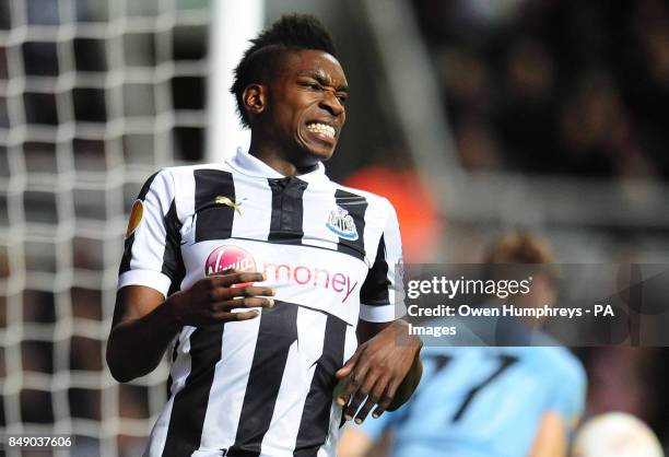 Newcastle United's Sammy Ameobi during the UEFA Europa League match at St James' Park, Newcastle.