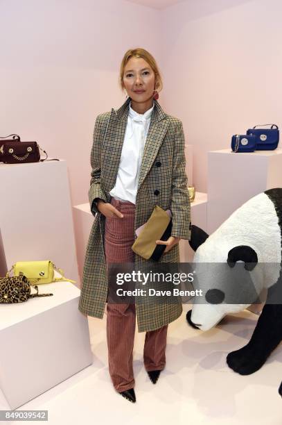 Roberta Benteler attends the Hill and Friends SS18 Presentation during London Fashion Week on September 18, 2017 in London, England.