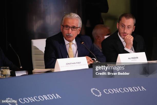 Ali Moshiri , Ex Head of Africa, Chevron, speaks at The 2017 Concordia Annual Summit at Grand Hyatt New York on September 18, 2017 in New York City.