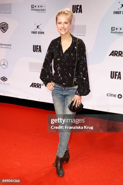 Susanne Bormann attends the First Steps Award 2017 at Stage Theater on September 18, 2017 in Berlin, Germany.