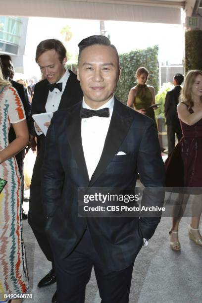 Wong arrives on the red carpet at the 69TH PRIMETIME EMMY AWARDS, LIVE from the Microsoft Theater in Los Angeles Sunday, Sept. 17 on the CBS...