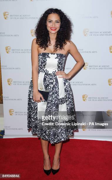 Anna Shaffer arriving at the British Academy Children's Awards 2012 at the London Hilton, in central London.
