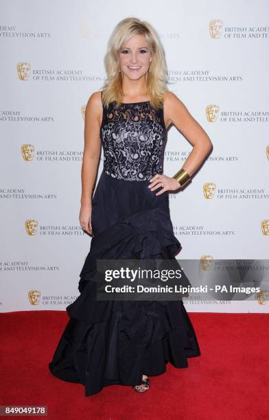 Helen Skelton arriving at the British Academy Children's Awards 2012 at the London Hilton, in central London.