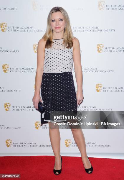 Sarah Alexander arriving at the British Academy Children's Awards 2012 at the London Hilton, in central London.