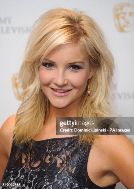 Helen Skelton arriving at the British Academy Children's Awards 2012 at the London Hilton, in central London.