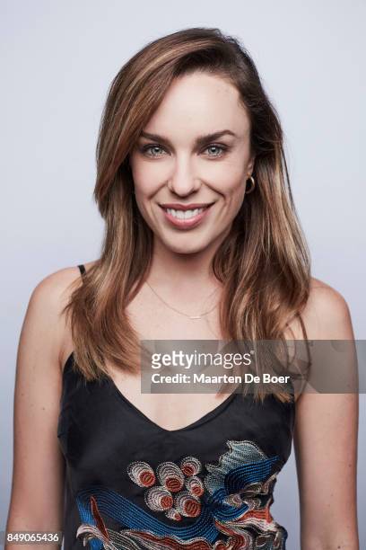 Jessica McNamee from the film 'Battle of the Sexes' poses for a portrait during the 2017 Toronto International Film Festival at Intercontinental...