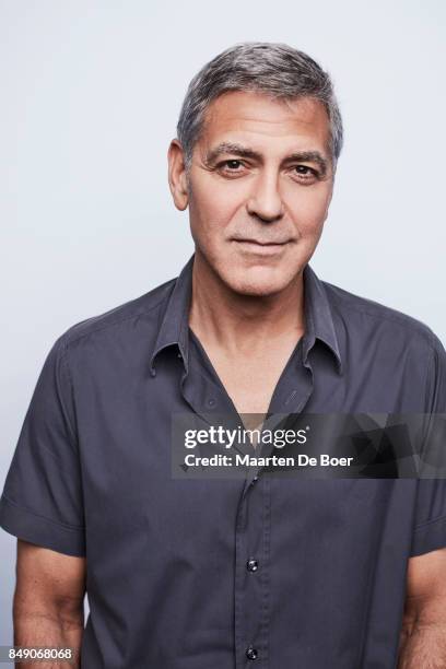 Director George Clooney from the film 'Suburbicon' poses for a portrait during the 2017 Toronto International Film Festival at Intercontinental Hotel...