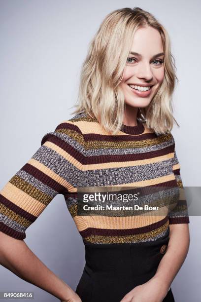 Margot Robbie from the film 'I, Tonya' poses for a portrait during the 2017 Toronto International Film Festival at Intercontinental Hotel on...