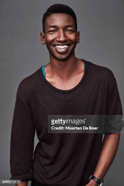 Mamoudou Athie from the film 'Unicorn Store' poses for a portrait during the 2017 Toronto International Film Festival at Intercontinental Hotel on...